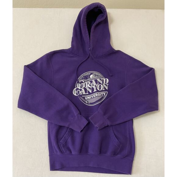 GCU Grand Canyon University Antelopes Men's Purple Pro Weave Hoodie Small - Picture 1 of 10